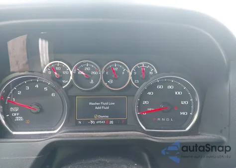 2021 Chevrolet Silverado 1500 4Wd Short Bed Lt With 2Fl z USA, uszkodzony, nr VIN 1GCPYJEK7MZ396243